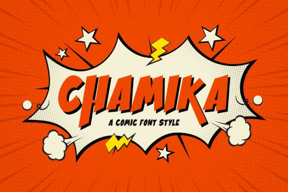 Chamika: A Sweet, Playful Display Font for Digital Brands