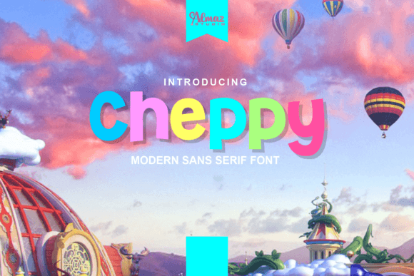 Cheppy: A Playful, Modern Display Font for Kids’ Brands