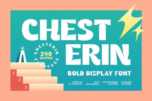 Chesterin: A Bold Display Font That Makes Your Brand Instantly Memorable