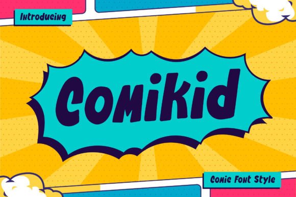 Comikid: A Playful Display Font That Pops on Any Website