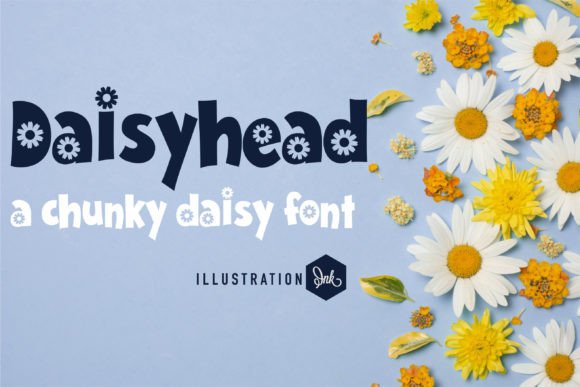 Daisyhead: A Playful Display Font for Scroll-Stopping Marketing