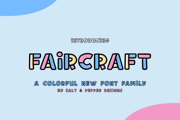 Faircraft Display Font for Handmade Creators