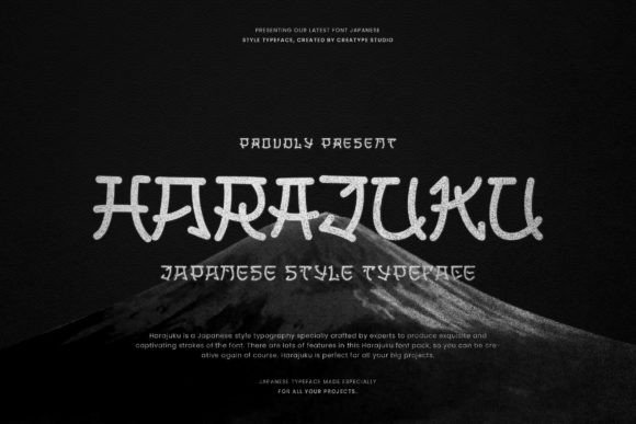 Harajuku: A Display Font That Makes Your Brand Instantly Memorable