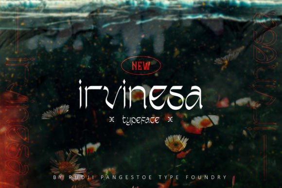 Irvinesa Display Font for Handmade Creators