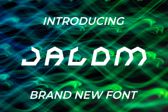Jalom: A Display Font for Editorial Impact