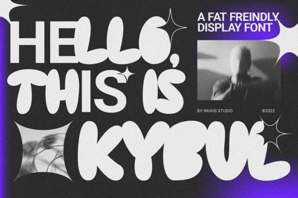 Kybul: A Bubbly Display Font That Lifts Your Headlines