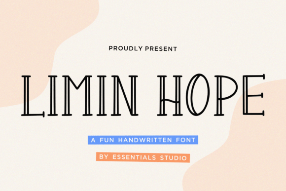 Limin Hope: A Handwritten Display Font That Feels Like a Quiet Smile