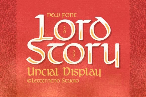 Lord Story: A Display Font That Commands Attention