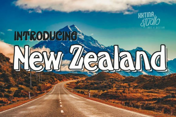 New Zealand: A Display Font with Quiet Confidence