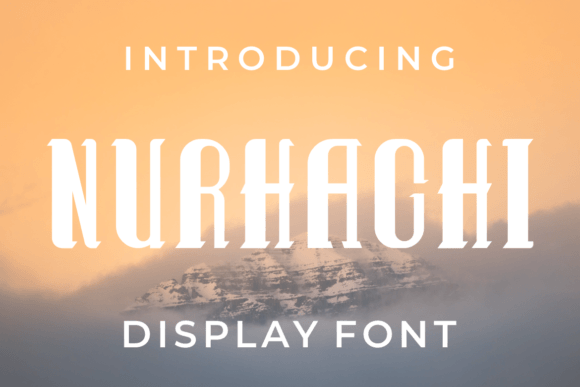 Nurhachi: A Display Font That Makes Your Brand Instantly More Polished