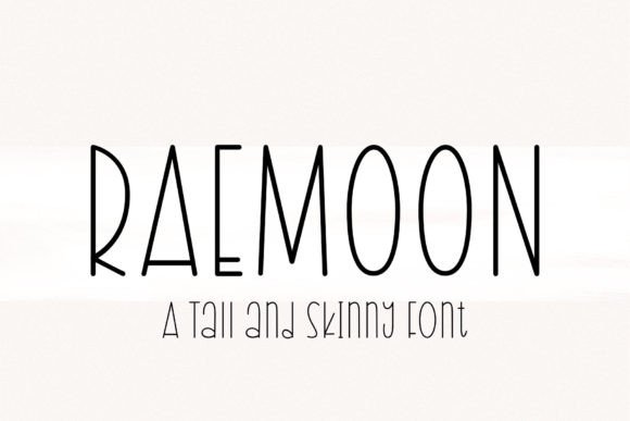 Raemoon: A Display Font That Earns Its Space