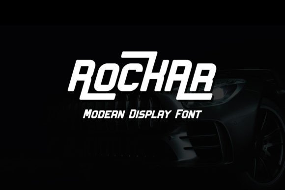 Rockar: A Standout Display Font for Bold Brand Moments