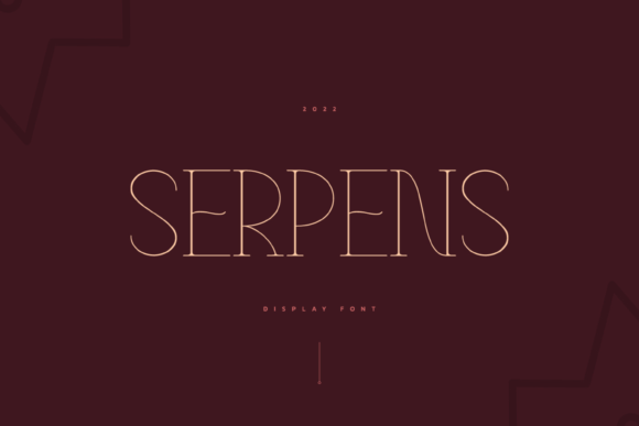 Serpens: A Refined Display Font for Digital Branding