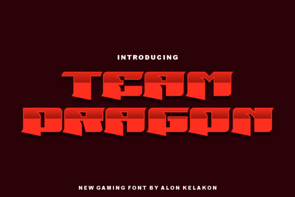 Team Dragon: A Playful Display Font That Actually Works