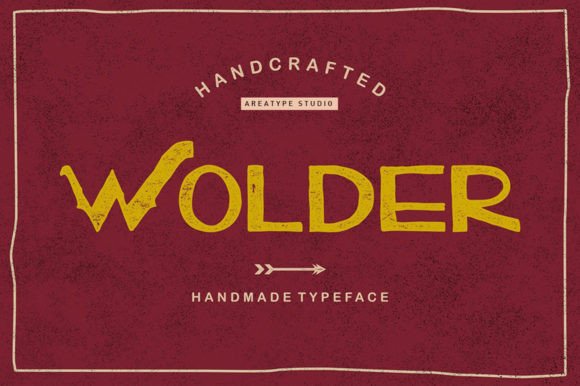 Wolder: A Vintage Display Font That Stops Scrollers